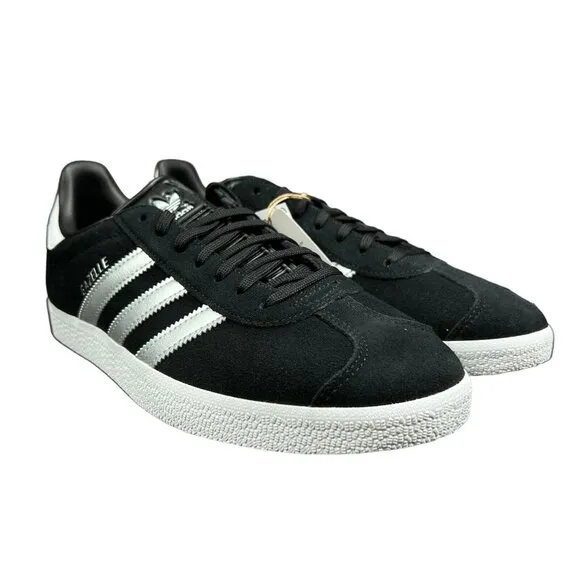 Adidas Gazelle Satellite Stompers Black Silver Shoes ID7007 Women's Sizes 8-10