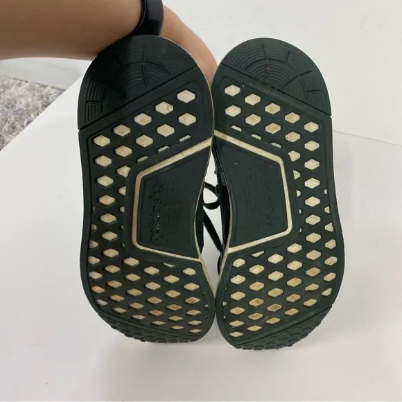 Adidas Green Ultraboost sneakers athletic shoes
