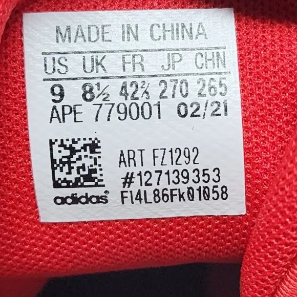 Adidas Harden Vol 5 Basketball Shoes Mens 9 Futurenatural All American McDonalds