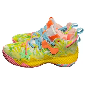 Adidas Harden Vol 6 Multicolor/Tie Dye Basketball Shoes HQ6096 Men's Size 9.5