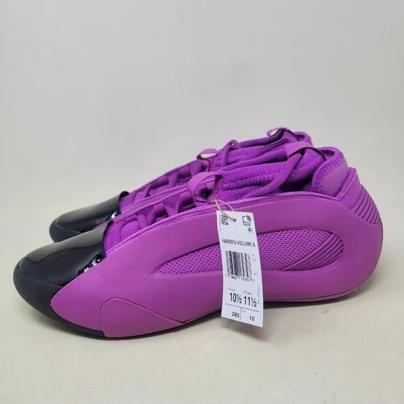 Adidas Harden Vol. 8 Purple Burst Men's Size 10.5 Basketball Shoes IG6647