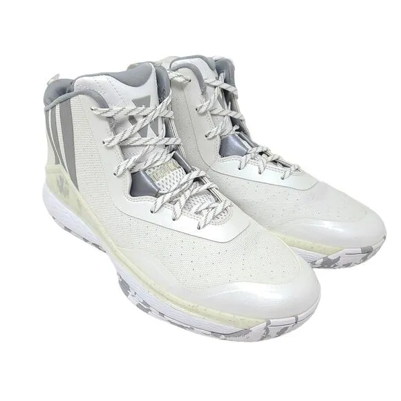 Adidas John J Wall I Shoes 10.5 Sneakers White Gray