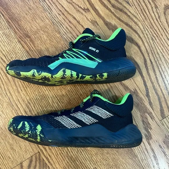 Adidas Marvel x D.O.N. Issue #1 GCA Stealth Spider-Man Sneakers/Basketball Shoes