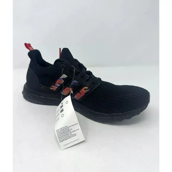 Adidas Men's 8 Ultraboost 4.0 DNA Shoes GZ7603 CNY 2021 Black/Red sneakers NEW