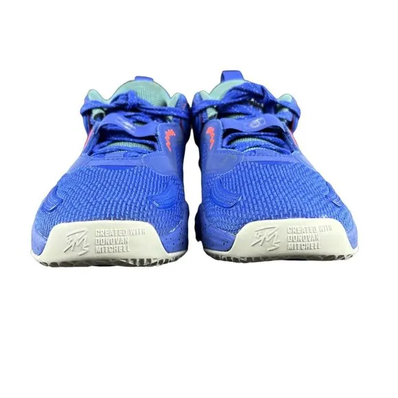 Adidas Men's D.O.N. Issue #3 Sonic Ink Solar Red Shoes H69014 Size 7.5