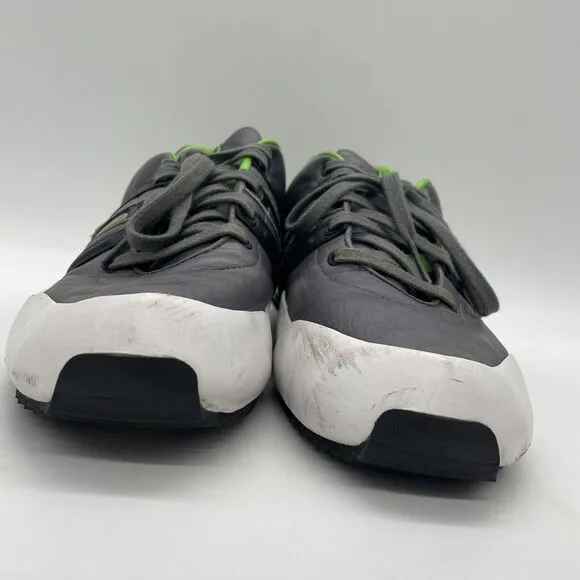 Adidas Mens Size‎ 9.5 Shoes Y-3 Yohji Yamamoto Gray White Green Sneaker Athletic