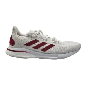Adidas Mens White/Crimson Indiana Hoosiers Supernova Shoes Size 6