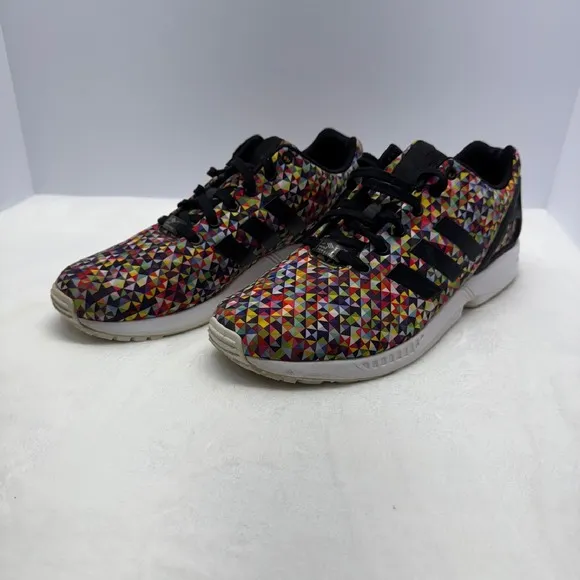 Adidas Men's ZX Flux Prism Multi Torsion Athletic Shoes Size 11 Sneakers