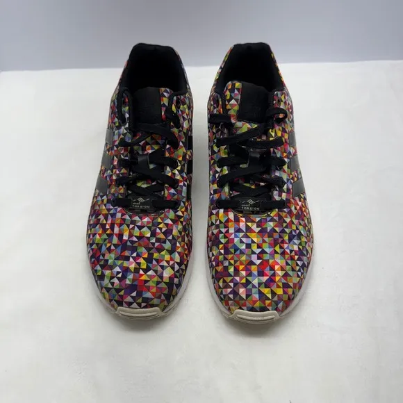 Adidas Men's ZX Flux Prism Multi Torsion Athletic Shoes Size 11 Sneakers