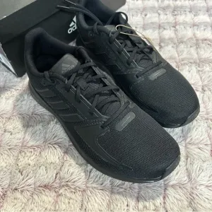 ADIDAS Men'sRunFalcon All Black Sneakers size 9