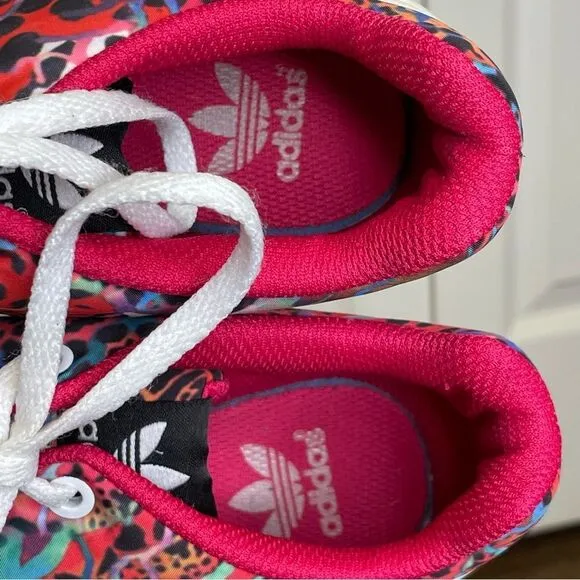 Adidas Men’s Torsion Zx Flux Pink Red White Black Multicolor Sneakers Shoes sz 6
