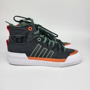 adidas Nizza High DL 'Black Green Oxide' Sneaker Men's