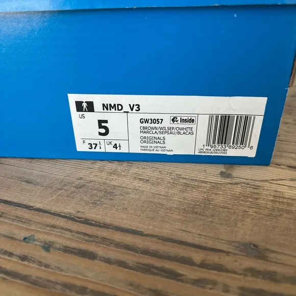 Adidas NMD V3 Running Shoes Men's Originals bliss wild sepia NIB 5 or womens 6
