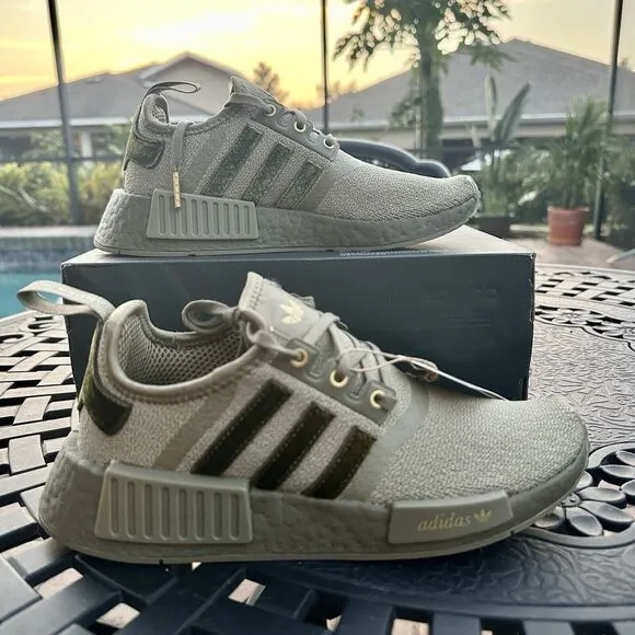 Adidas NMD_R1 Orbit Green Women's Athletic Shoes GY1321 Size 5.5