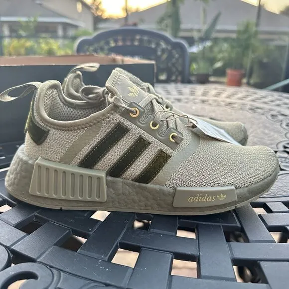 Adidas NMD_R1 Orbit Green Women's Athletic Shoes GY1321 Size 5.5