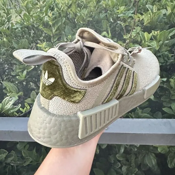 Adidas NMD_R1 Orbit Green Women's Athletic Shoes GY1321 Size 5.5