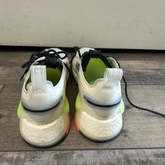 Adidas NMD_V3 Shoes sneakers Crystal White/Core Black/Signal Green
