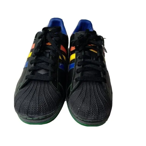 Adidas Original Superstar Shell Low Sneakers Trainer Men Shoes Black Siz…