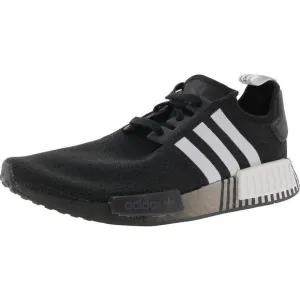 adidas Originals Mens NMD_R1 Black Lace-Up Knit Running &amp; Training Shoes New