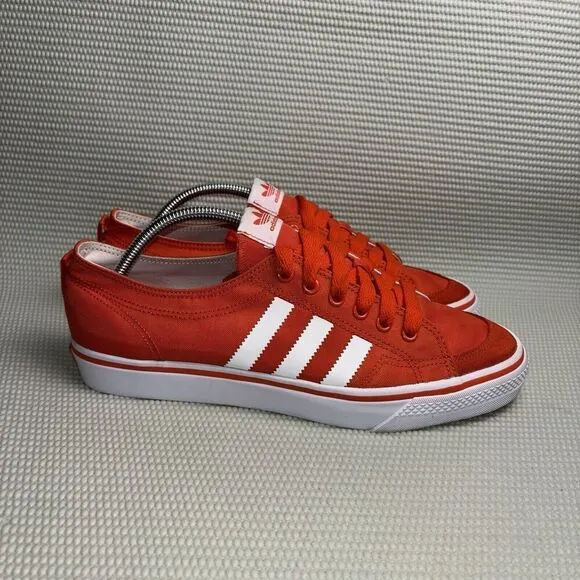 Adidas Originals Nizza Trainers Shoes Sneakers Men’s Size 10 ART B35333 Peach