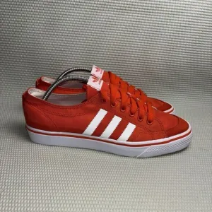 Adidas Originals Nizza Trainers Shoes Sneakers Men’s Size 10 ART B35333 Peach