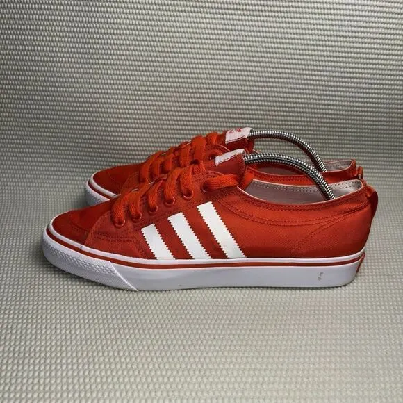 Adidas Originals Nizza Trainers Shoes Sneakers Men’s Size 10 ART B35333 Peach