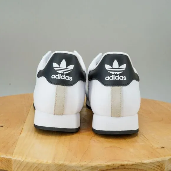 Adidas Originals Samoa Mens Size 11.5 Shoes White Black Lace Up Sneakers NEW