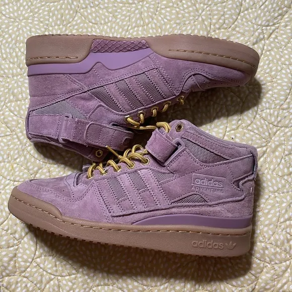 Adidas Originals Womens Size 8.5 Forum Mid Pink Magic Mauve Sneaker Shoes GZ4622