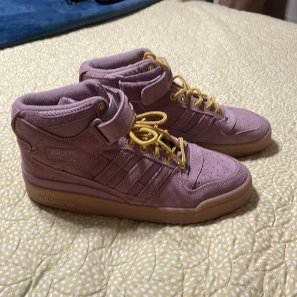 Adidas Originals Womens Size 8.5 Forum Mid Pink Magic Mauve Sneaker Shoes GZ4622