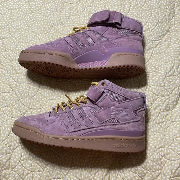 Adidas Originals Womens Size 8.5 Forum Mid Pink Magic Mauve Sneaker Shoes GZ4622