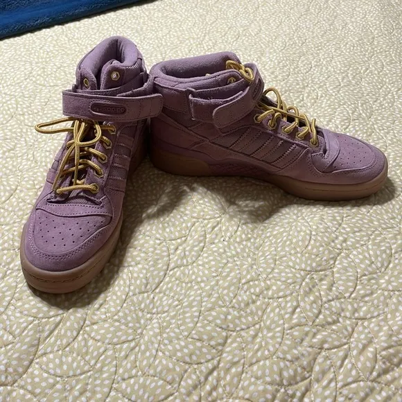 Adidas Originals Womens Size 8.5 Forum Mid Pink Magic Mauve Sneaker Shoes GZ4622