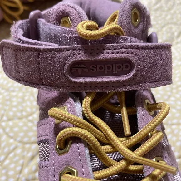 Adidas Originals Womens Size 8.5 Forum Mid Pink Magic Mauve Sneaker Shoes GZ4622