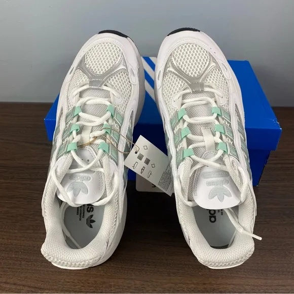 Adidas Ozmillen &quot;Clear Mint&quot; White Sneakers Shoes IF6569 Men’s multiple Sz