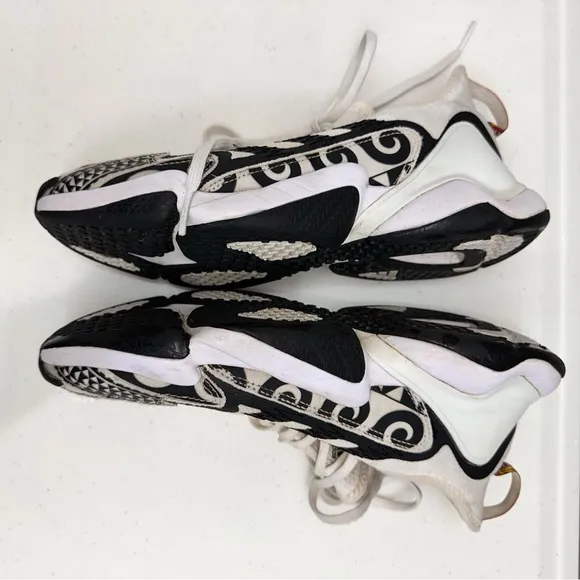 Adidas Polynesian Bowl Mens Size 8.5 Black/White GY0474 Impact Flex  Shoes