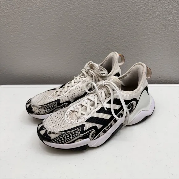 Adidas Polynesian Bowl Mens Size 8.5 Black/White GY0474 Impact Flex  Shoes