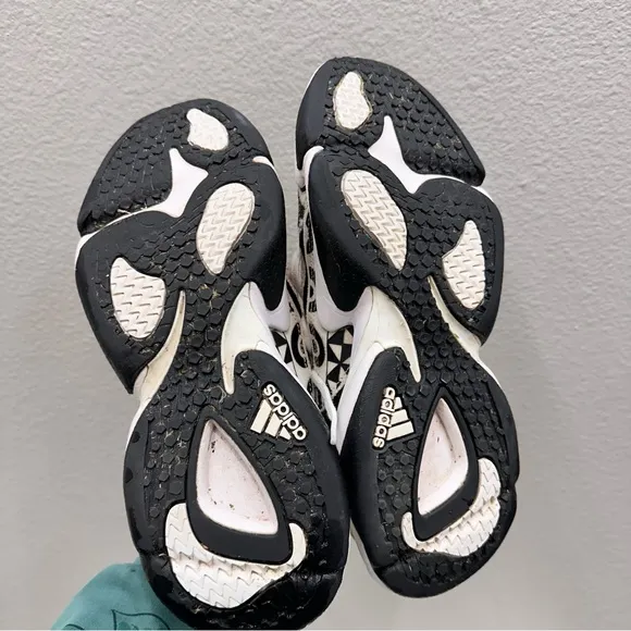 Adidas Polynesian Bowl Mens Size 8.5 Black/White GY0474 Impact Flex  Shoes