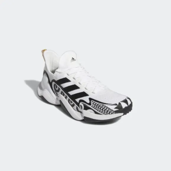 Adidas Polynesian Bowl Mens Size 8.5 Black/White GY0474 Impact Flex  Shoes