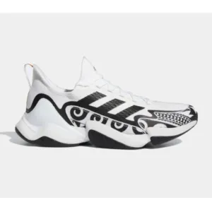 Adidas Polynesian Bowl Mens Size 8.5 Black/White GY0474 Impact Flex  Shoes