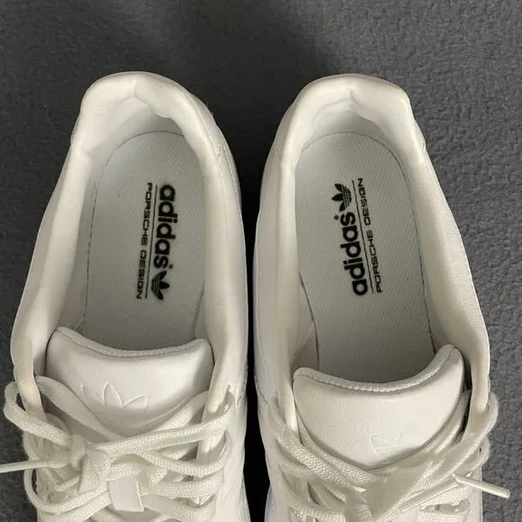 Adidas Porsche TYP 64 Sneakers Men's US 8 White Leather Trainers Shoes G95224