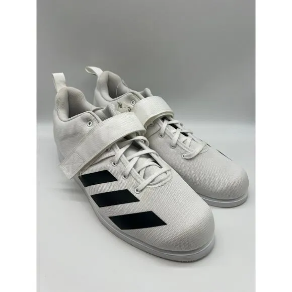 Adidas Powerlift 4 Weightlifting Training Shoes White BC0347 Men's Size 14.5 NWT