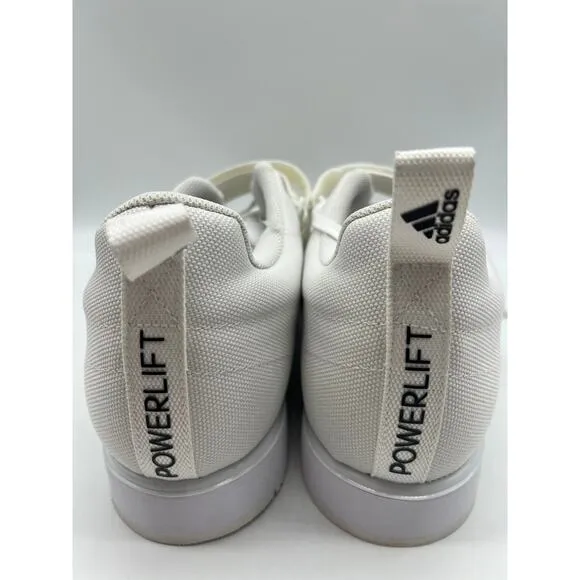 Adidas Powerlift 4 Weightlifting Training Shoes White BC0347 Men's Size 14.5 NWT
