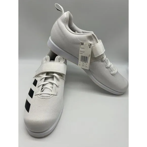 Adidas Powerlift 4 Weightlifting Training Shoes White BC0347 Men's Size 14.5 NWT
