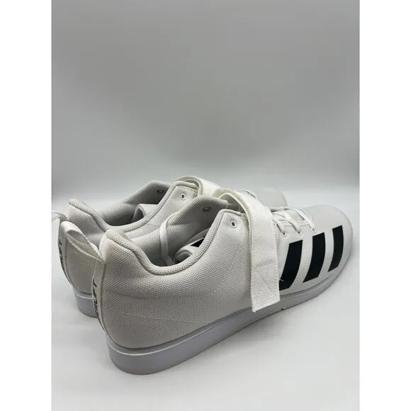 Adidas Powerlift 4 Weightlifting Training Shoes White BC0347 Men's Size 14.5 NWT