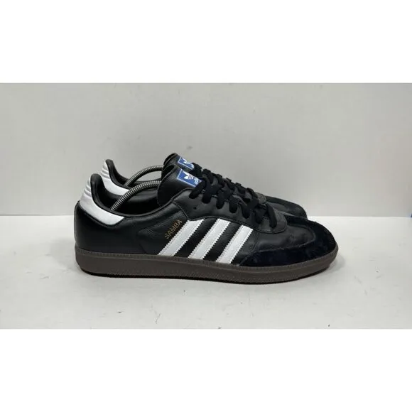 Adidas Samba OG Low Black White Gum B75807 Shoes Sneakers Men’s Size 11.5