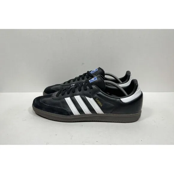 Adidas Samba OG Low Black White Gum B75807 Shoes Sneakers Men’s Size 11.5