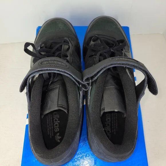Adidas Shoes Forum Low CL Core Black Gum Mens Sz 12 Black IE7203 Sneakers Shoe