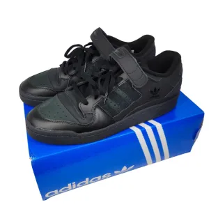 Adidas Shoes Forum Low CL Core Black Gum Mens Sz 12 Black IE7203 Sneakers Shoe