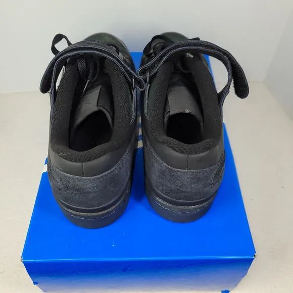 Adidas Shoes Forum Low CL Core Black Gum Mens Sz 12 Black IE7203 Sneakers Shoe