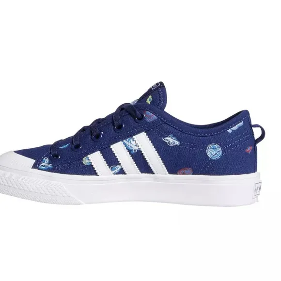 Adidas - Sneakers Low - Nizza Out Of This World - Navy - Space - Size 5.5