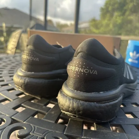Adidas Supernova 2 Black Grey Men's Athletic Shoes GW9087